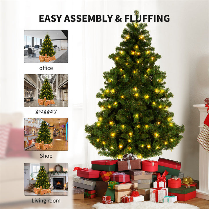 Artificial Christmas Tree PVC Luxury Encryption Christmas Supplies Holiday Home Party Mall Floor Decoration