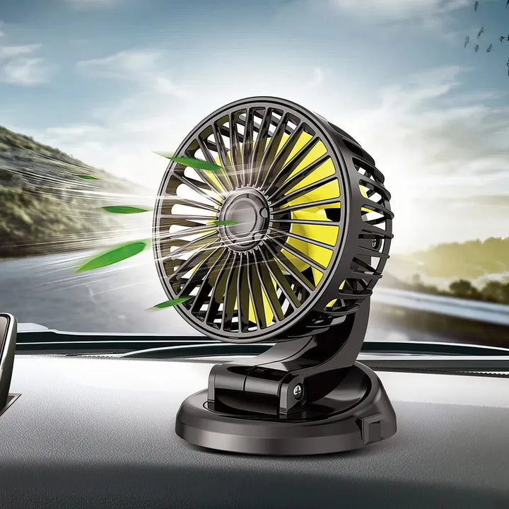 Multi-Angle Rotatable Car Cooling Fan