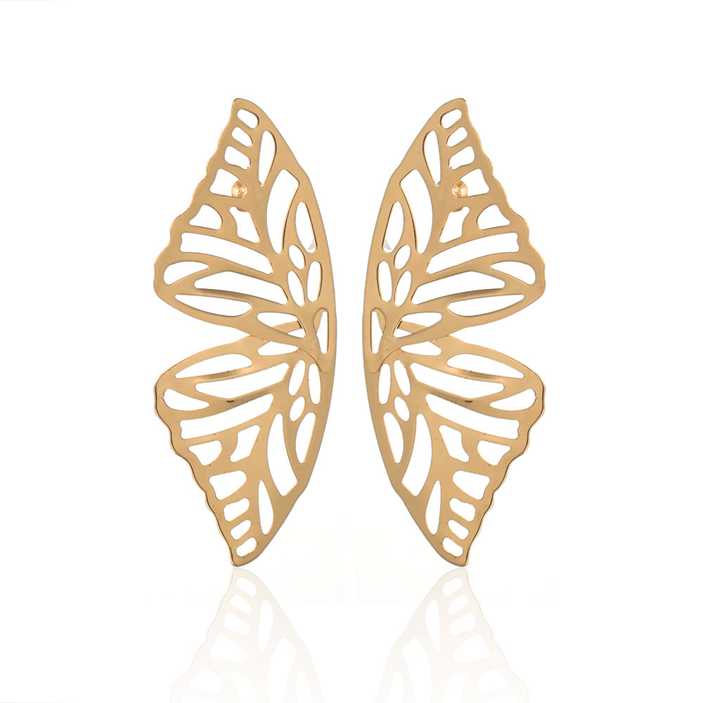 Angel Wing Butterfly Stud Earrings for Women