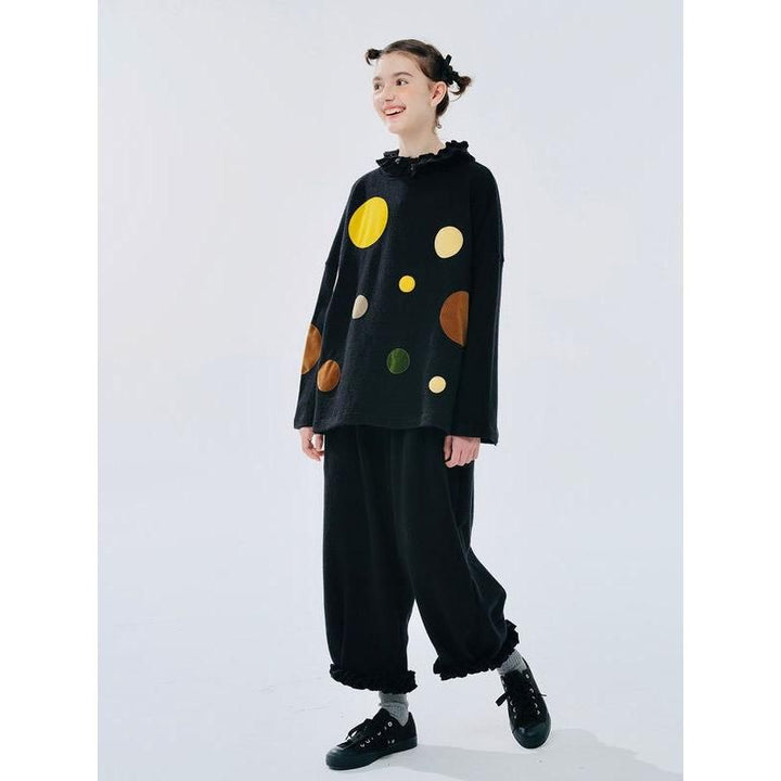 Blended Planet Polka Dot Sweater
