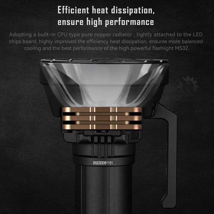 200,000 Lumen High Power Searchlight
