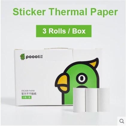 Poooli Pocket Thermal Printer: Print Memories Anywhere, Anytime!