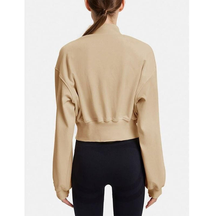 Women's Cotton Long Sleeve Zip Hoodie