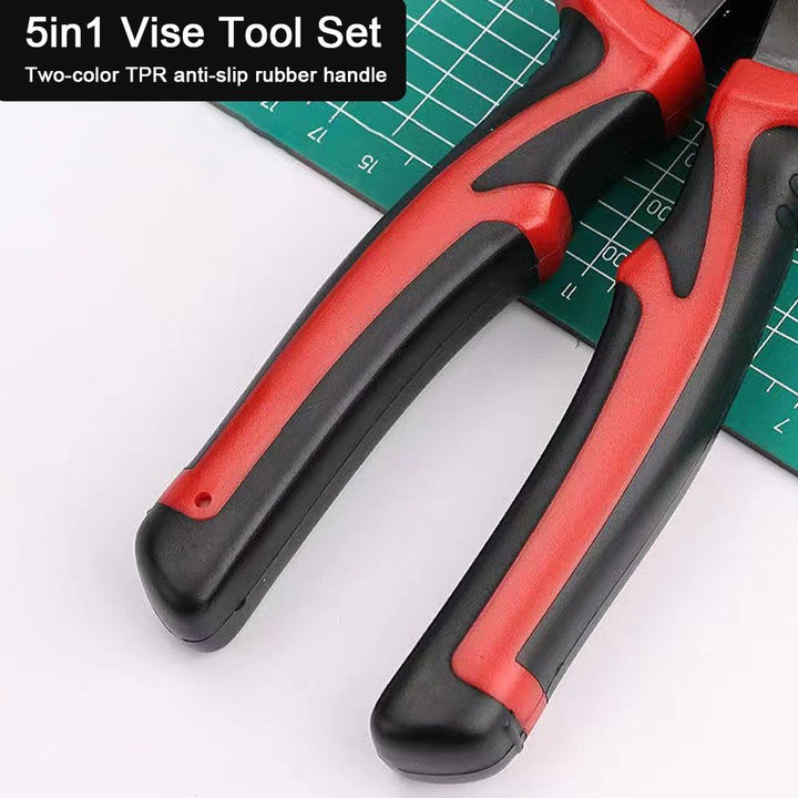 Multifunctional 5 in 1 Pliers Steel Wire Pliers