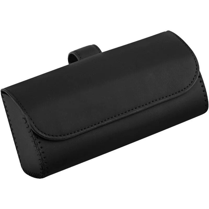 Luxury Car Sun Visor Organizer with Sunglasses Clip & Ticket Holder