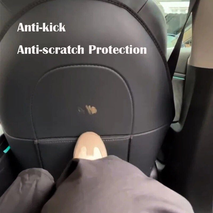 Luxury Microfiber Leather Car Seat Back Protector Pads