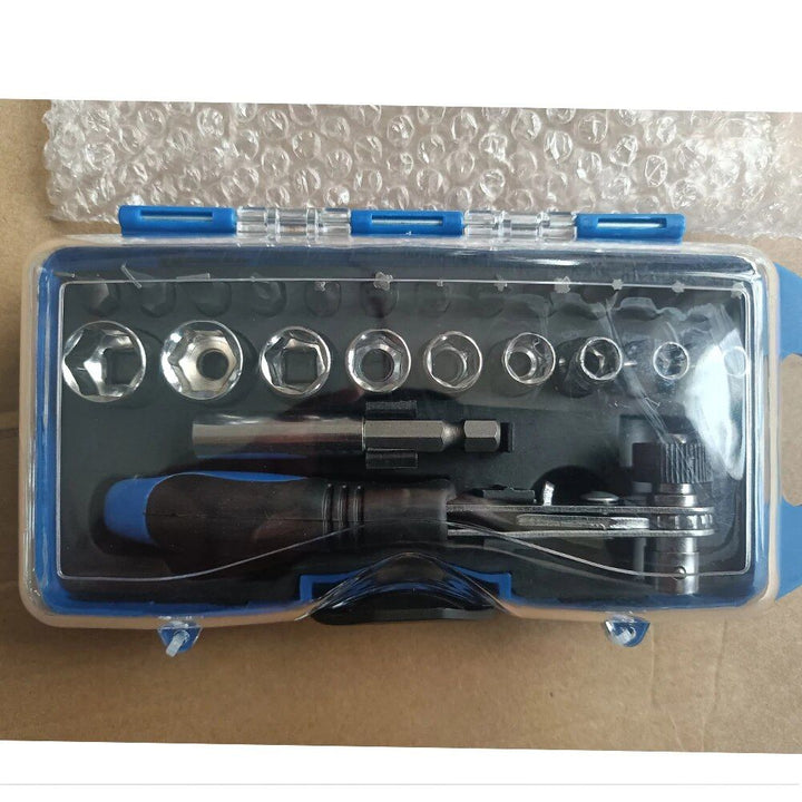 23-Piece Ratchet Wrench and Screwdriver Set