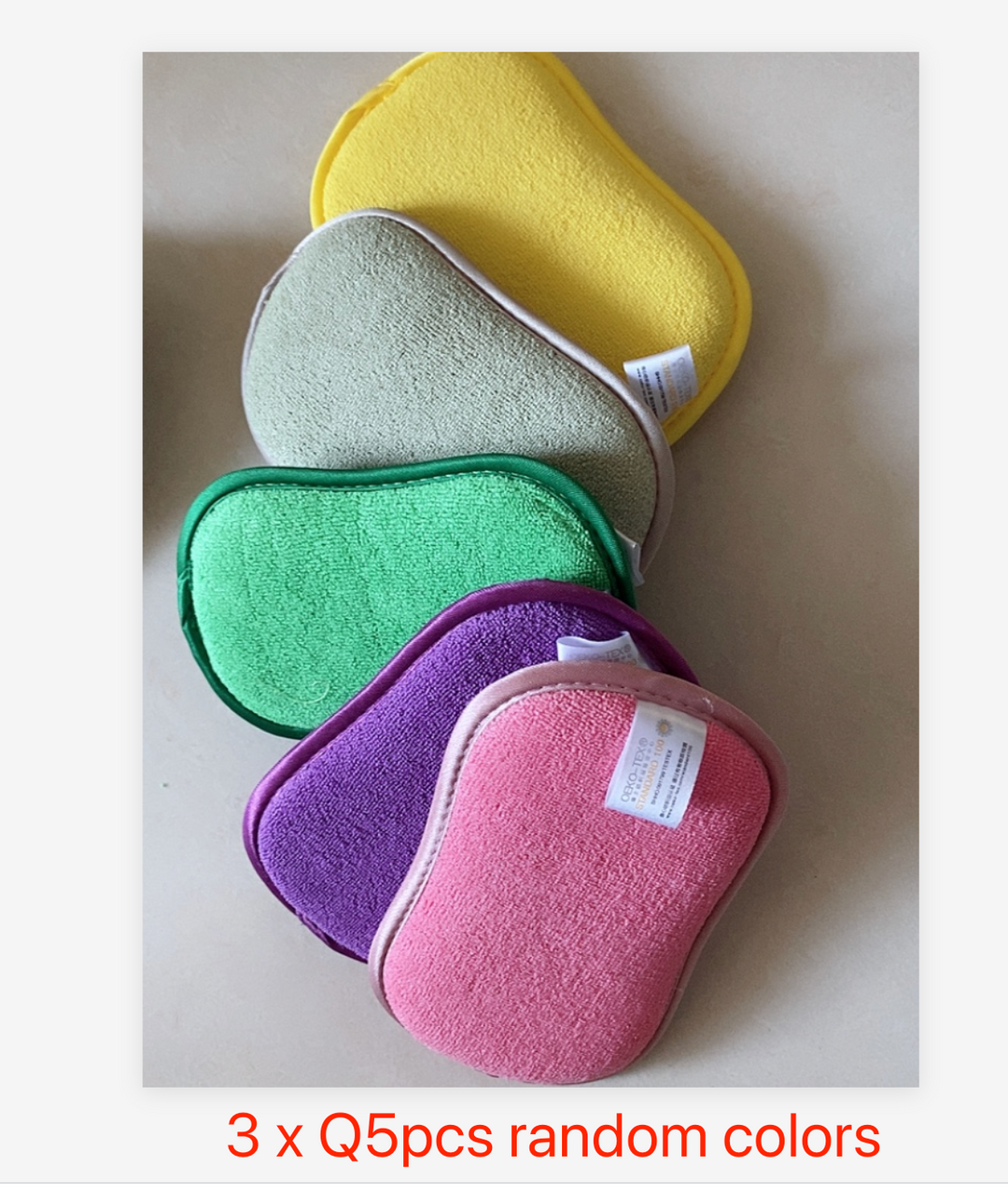 Magic Microfiber Dual Action Scrubbing Cleaning Sponge