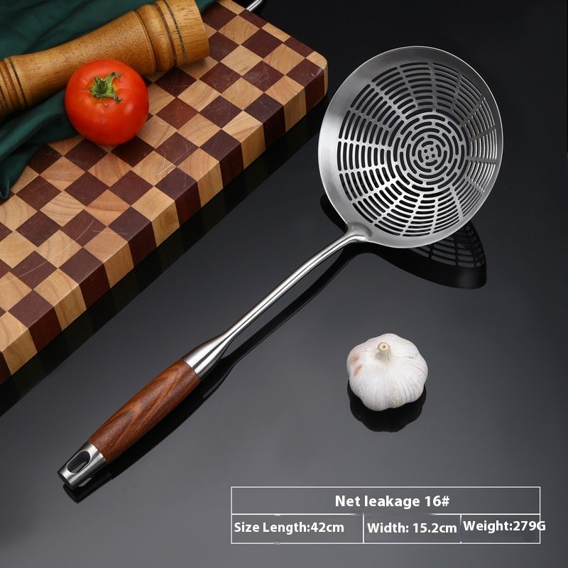 304 Stainless Steel Colander Household Hotel Filtering Strainer Colander Scoop Up Dumplings Mesh Pasta Fried