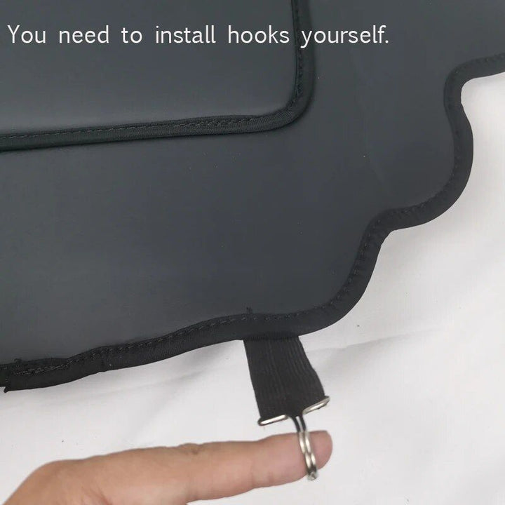 Luxury Microfiber Leather Car Seat Back Protector Pads