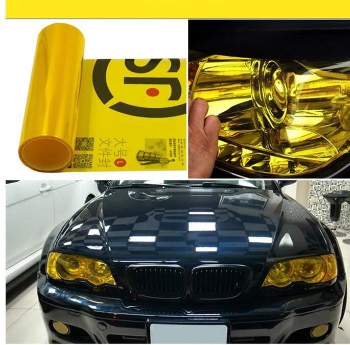 Premium PVC Car Headlight Tint Film