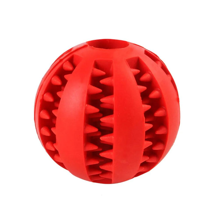 Interactive Dog Treat Ball for Teeth Cleaning and Play