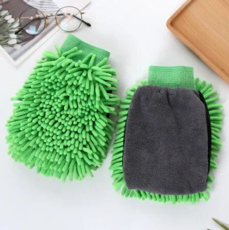 Waterproof Microfiber Chenille Car Wash Glove