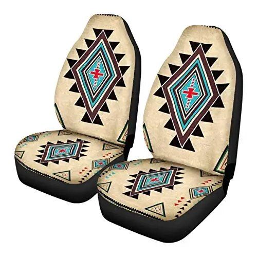 Southwest Geometric Tribal Aztec Universal Car Seat Covers