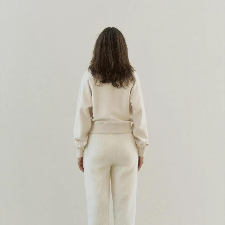 Chic Turtleneck Cotton Hoodie for Women