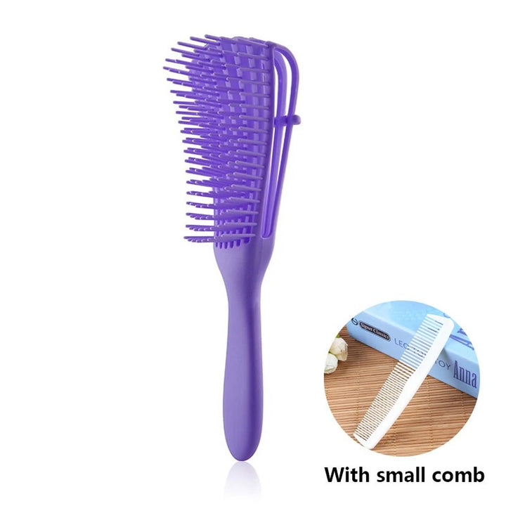 Detangling Hair Brush and Scalp Massager for Travel