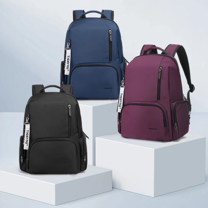 Casual 14-Inch Laptop School Backpack for Women – Waterproof & Travel Ready
