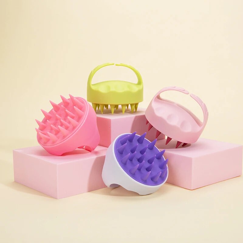 Multi-Use Silicone Scalp and Pet Grooming Brush