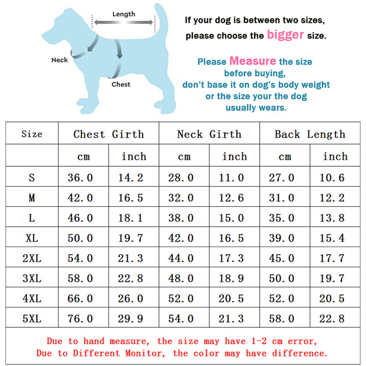 Waterproof Reflective Dog Jacket