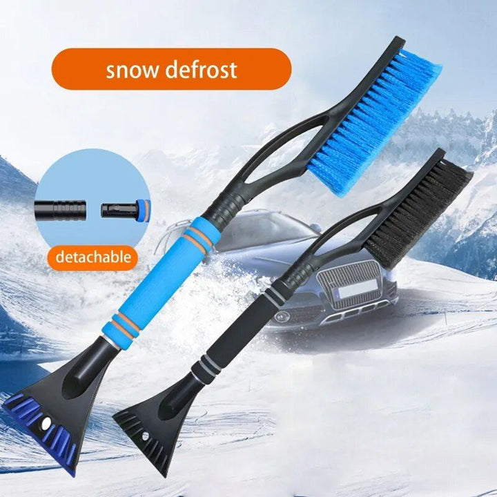 Compact Winter Car Snow & Ice Removal Tool with EVA Foam Handle