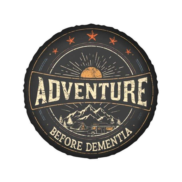 Universal Adventure-Themed Tire Cover for SUV, Truck & Camper