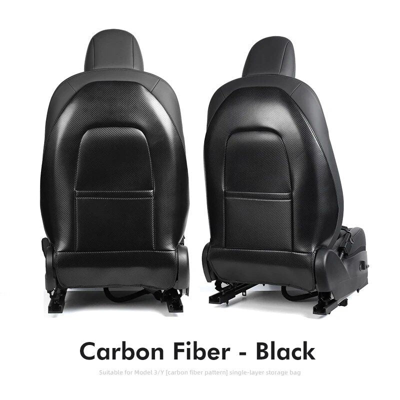 Luxury Microfiber Leather Car Seat Back Protector Pads