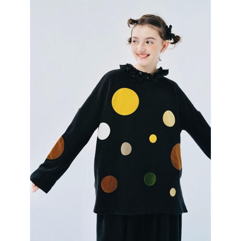 Blended Planet Polka Dot Sweater
