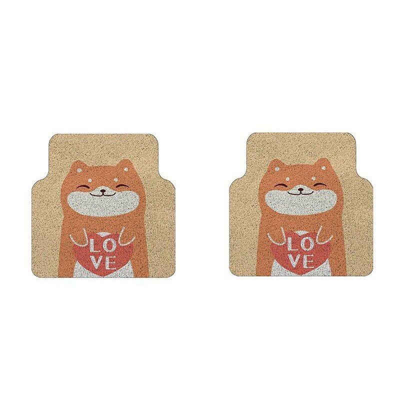 Universal Cartoon Pattern Waterproof Car Floor Mats