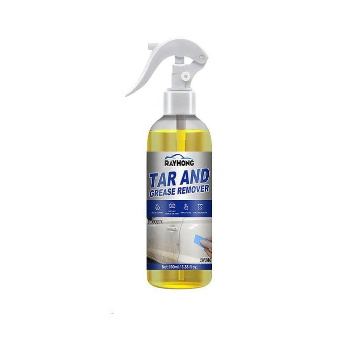 Car Oil, Tar, & Grease Remover Spray - 100ml Solvent-Based Formula