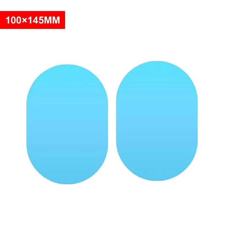 Anti-Fog Car Mirror & Window Protective Film (4Pcs Set)