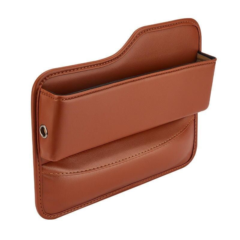 Luxury PU Leather Car Seat Gap Organizer - Model B2418