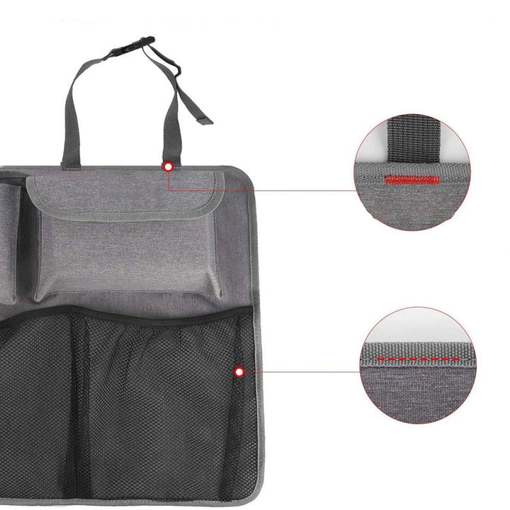 Large-Capacity Car Trunk Organizer Universal Fit Mesh Storage Bag