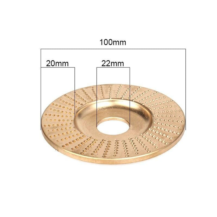 Precision Tungsten Carbide Grinder Shaping Disc Set