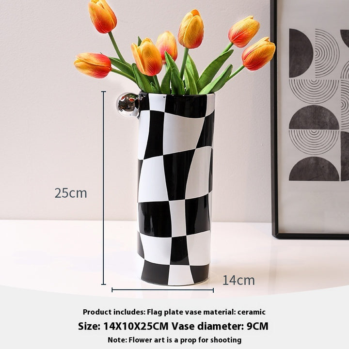 Cream Style Abstract Art Decoration Living Room