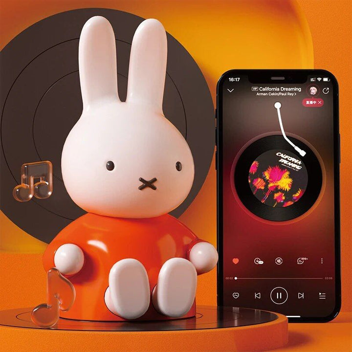 Miffy-Inspired Portable Bluetooth Speaker: Cute, Wireless, with Subwoofer and TF Card Slot