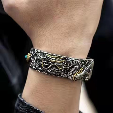 Men's Bracelet High-end Personality Domineering Retro