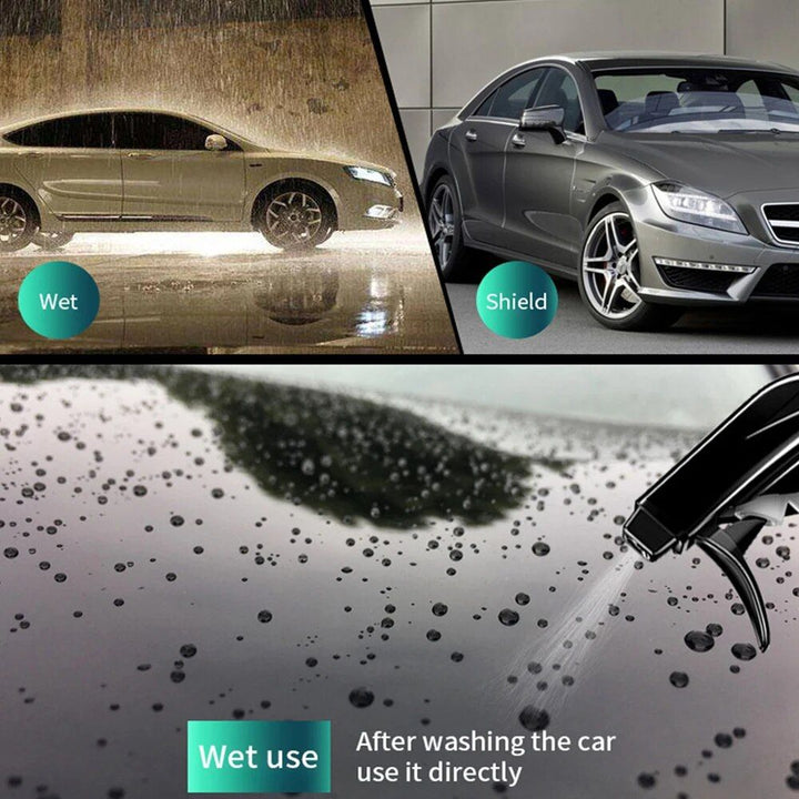 Nano Ceramic Car Coating Kit: Liquid Spray Polish Wax for Auto Detailing