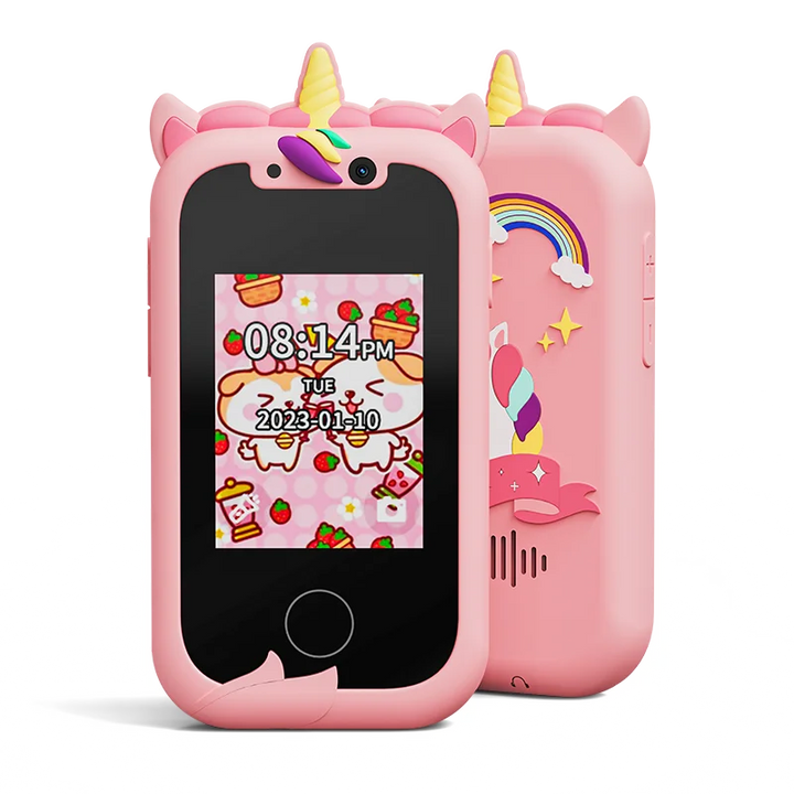 Interactive Touchscreen Kids' Smart Camera Phone with MP3 Player