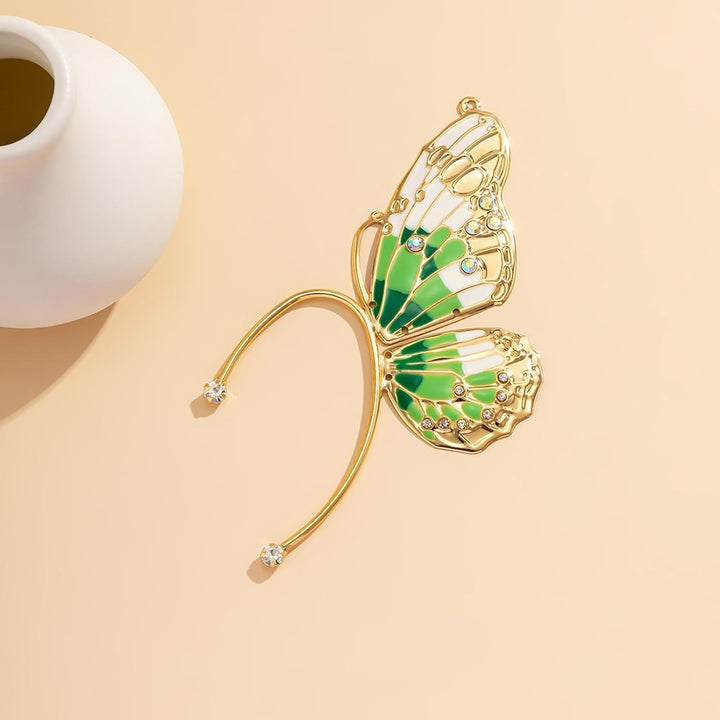 Alloy Butterfly Ear Cuff Earrings