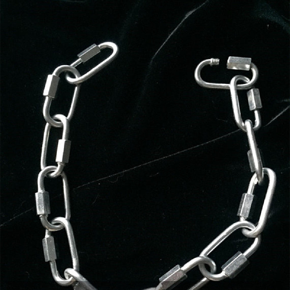 Women's Heavy Work Handmade Buckle Necklace
