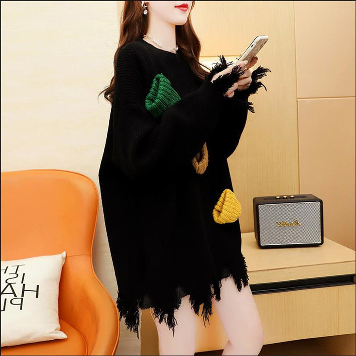 Christmas Sweater New Fashionable Loose Size Women's