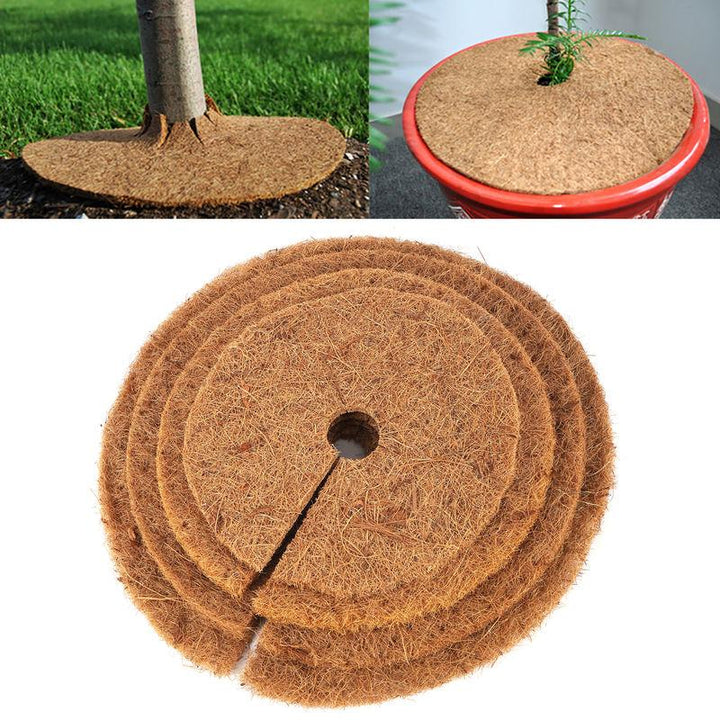 Eco-Friendly Coconut Fiber Tree Mulch Mats