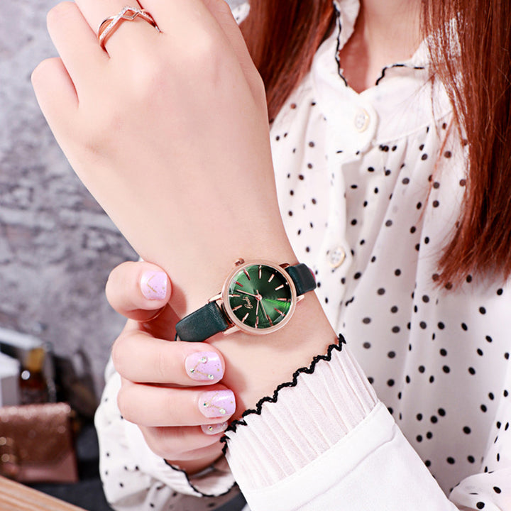 Gradient Belt Waterproof Ladies Watch