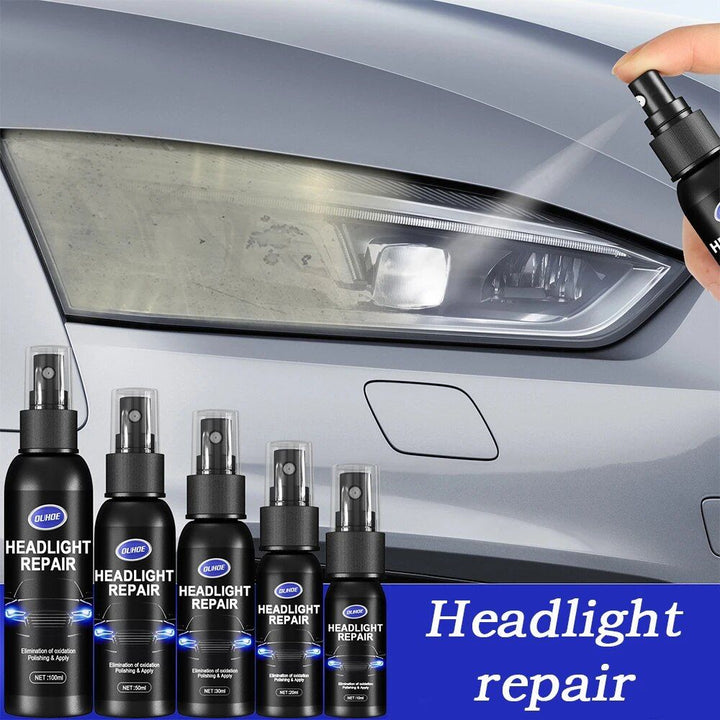 Car Headlight Restoration & Polishing Fluid Kit