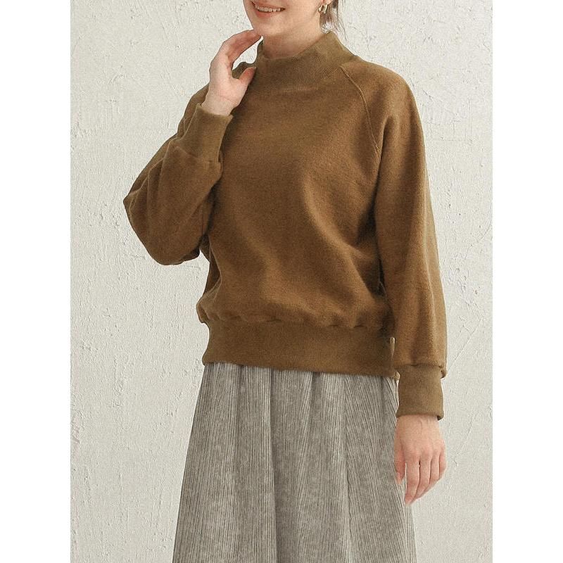 Chic Turtleneck Cotton Hoodie for Women