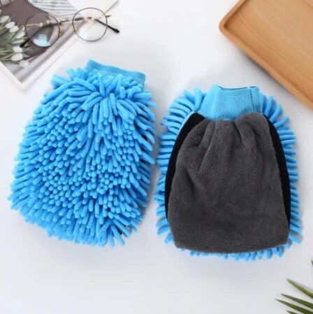 Waterproof Microfiber Chenille Car Wash Glove