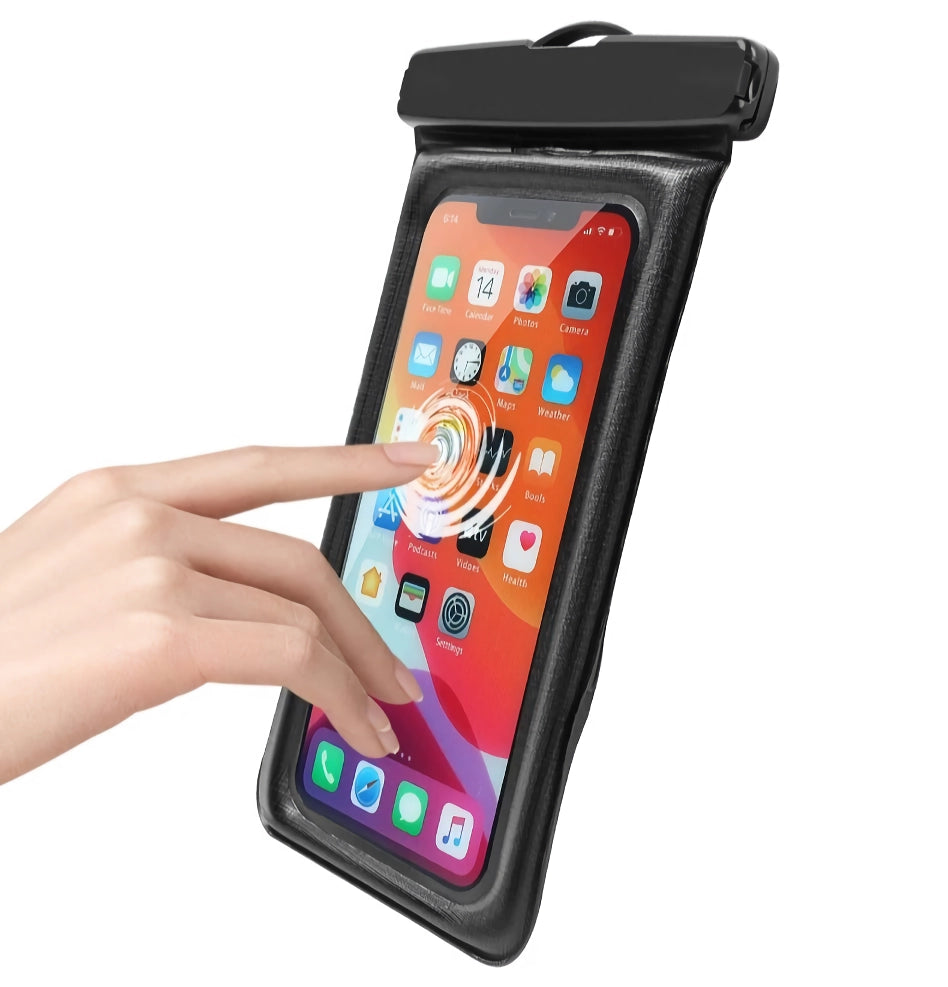 Waterproof Floating Phone Case with Touchscreen Functionality