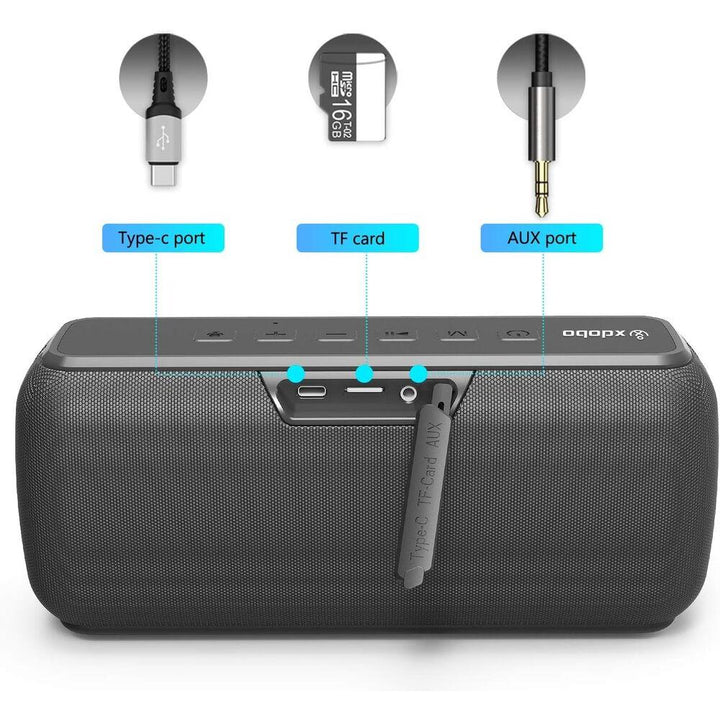 60W High-Power Portable Bluetooth Speaker