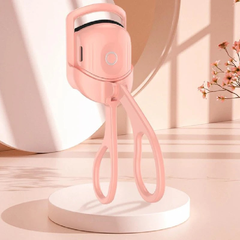 Portable Electric Heated Eyelash Curler - Long Lasting Curls