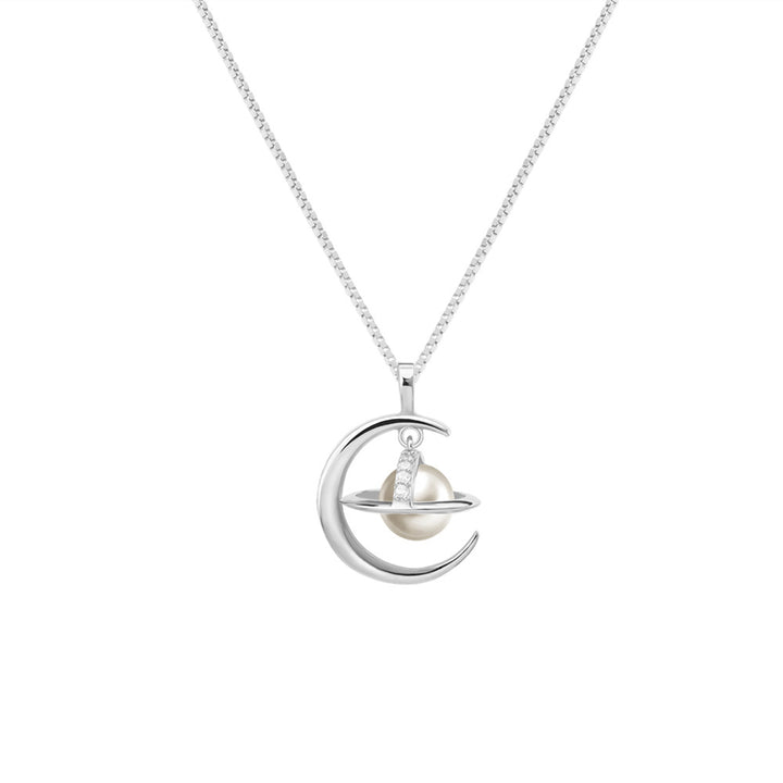 Light Luxury Colorful Silver Clavicle Necklace